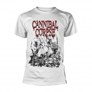 CANNIBAL CORPSE - Pile Of Skulls WHITE - TS