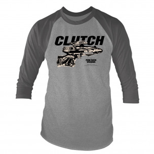 CLUTCH - Pure Rock Wizards 3/4 SLEEVE BASEBALL - LONG SLEEVE SHIRT