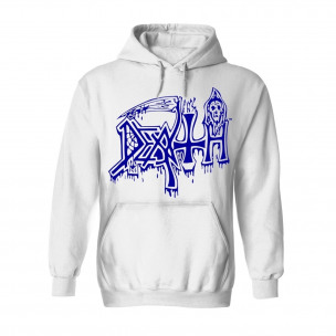 DEATH - Leprosy Posterized WHITE - HOODIE