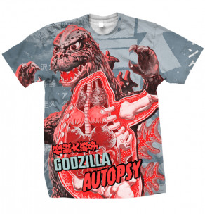 GODZILLA - Godzilla Autopsy DYE SUB - TS