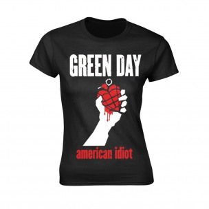 GREEN DAY - American Idiot Heart BLACK - GIRLIE