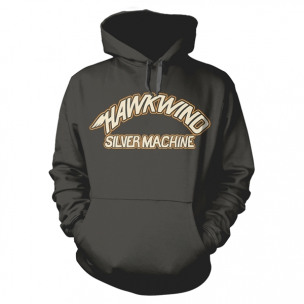 HAWKWIND - Silver Machine CHARCOAL - HOODED SWEAT SHIRT