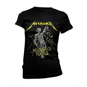 METALLICA - And Justice For All Tracks BLACK - GIRLIE