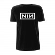 NINE INCH NAILS - Classic White Logo - T-SHIRT