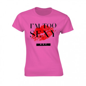 RIGHT SAID FRED - I'm Too Sexy (Single) PINK - WOMEN'S SHIRT