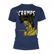 THE CRAMPS - Bad Music For Bad People NAVY - T-SHIRT