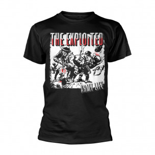 THE EXPLOITED - Army Life BLACK - T-SHIRT