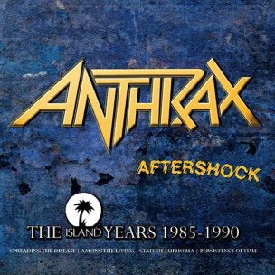 ANTHRAX - Aftershock - The Island Years - BOX 4CD
