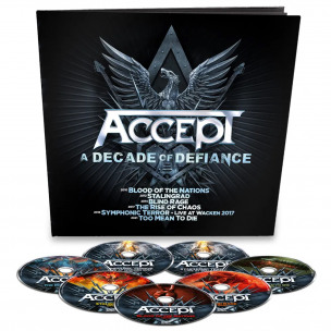 ACCEPT - A Decade Of Defiance - EARBOOK 7CD
