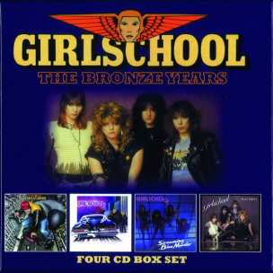 GIRLSCHOOL - The Bronze Years - BOX 4CD