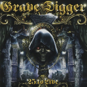 GRAVE DIGGER - 25 To Live - 2CD+DVD