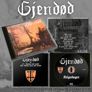 GJENDØD - Krigsdøger - CD