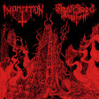 IMPRECATION / BLACK BLOOD INVOCATION - Diabolical Flames Of The Ascended Plague - DIGI 2CD