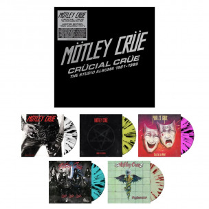 MÖTLEY CRÜE - Crucial Crue - The Studio Albums 1981-1989 - BOX 5LP
