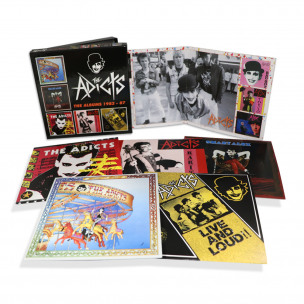 THE ADICTS - The Albums 1982-87 - BOX 5CD