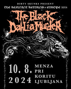 THE BLACK DAHLIA MURDER - Ljubljana, 10.08.2024 - TICKET